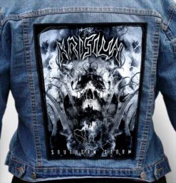 KRISIUN 4 - Photo Quality Printed Back Patch