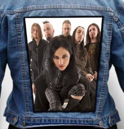 LACUNA COIL 4 - Photo Quality Printed Back Patch
