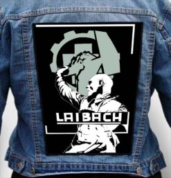 LAIBACH 1 - Photo Quality Printed Back Patch
