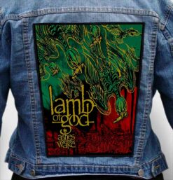 LAMB OF GOD 1 - Photo Quality Printed Back Patch