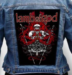 LAMB OF GOD 10 - Photo Quality Printed Back Patch