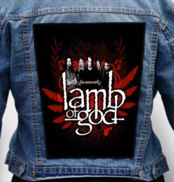 LAMB OF GOD 15 - Photo Quality Printed Back Patch