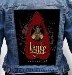 LAMB OF GOD 17 - Photo Quality Printed Back Patch