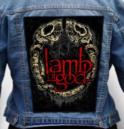 LAMB OF GOD 18 - Photo Quality Printed Back Patch