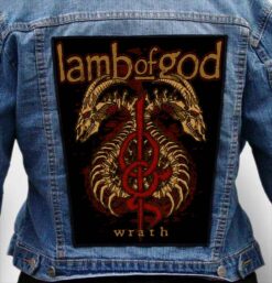 LAMB OF GOD 19 - Photo Quality Printed Back Patch