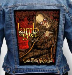 LAMB OF GOD 20 - Photo Quality Printed Back Patch