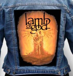 LAMB OF GOD 3 - Photo Quality Printed Back Patch
