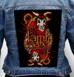 LAMB OF GOD 5 - Photo Quality Printed Back Patch