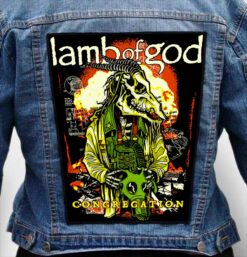 LAMB OF GOD 9 - Photo Quality Printed Back Patch