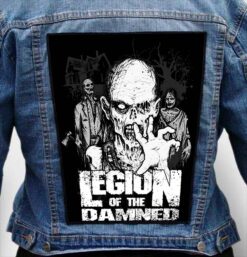 LEGION OF THE DAMNED 1 - Photo Quality Printed Back Patch