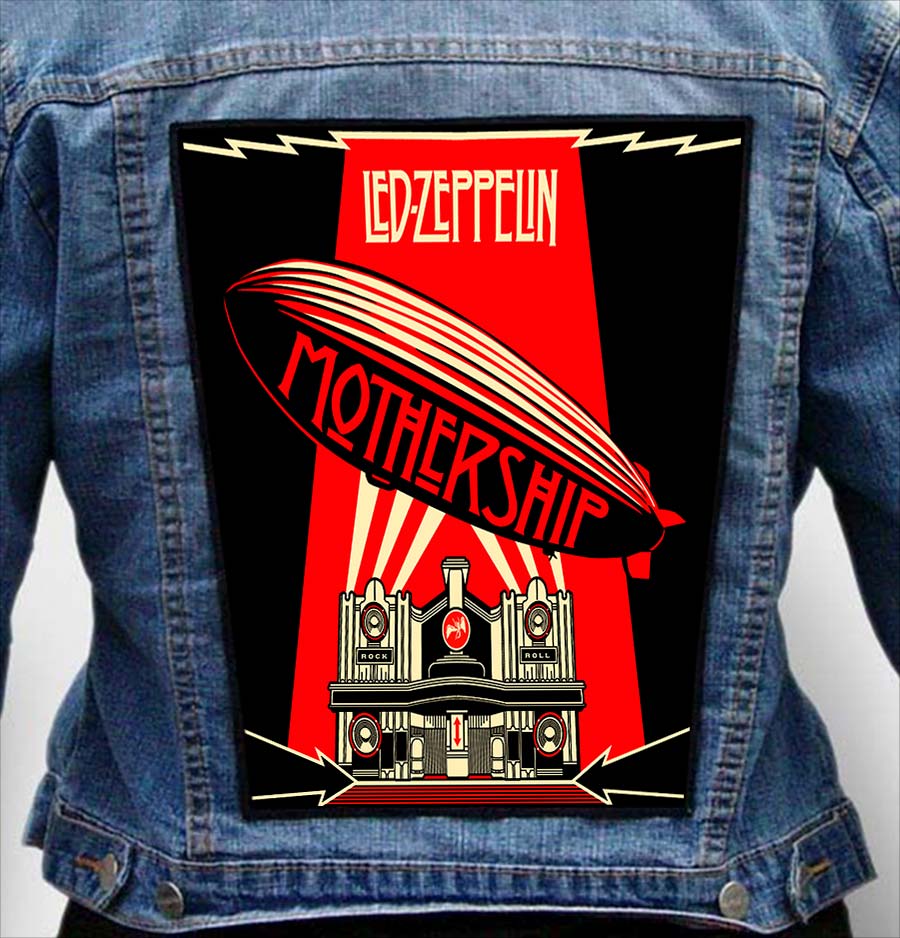 Led Zeppelin 11 - Photo Quality Printed Back Patch