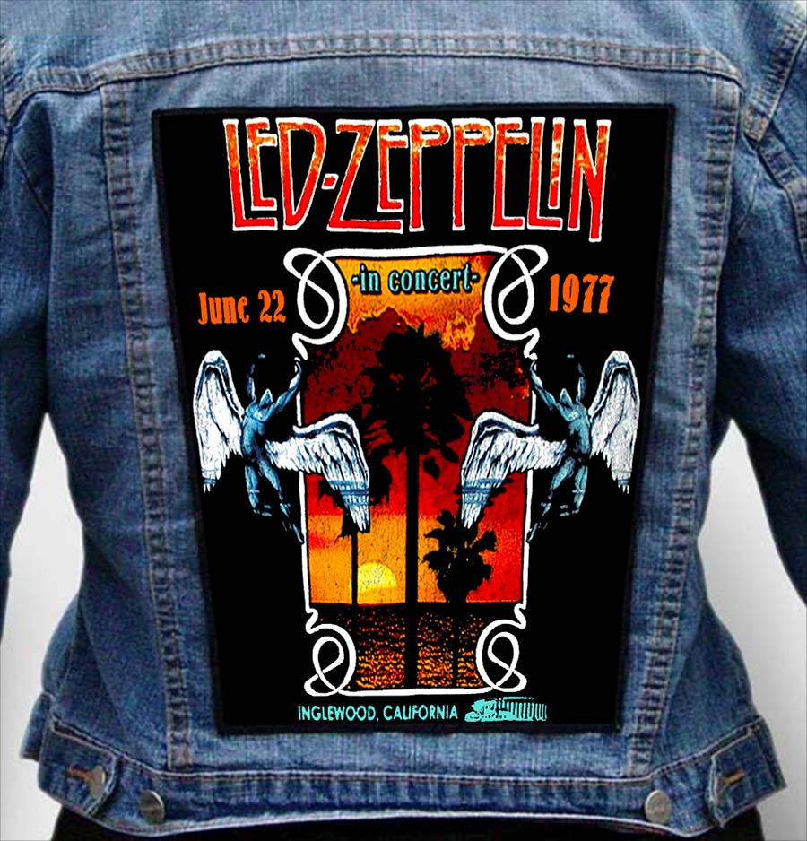 Led Zeppelin 3 - Photo Quality Printed Back Patch