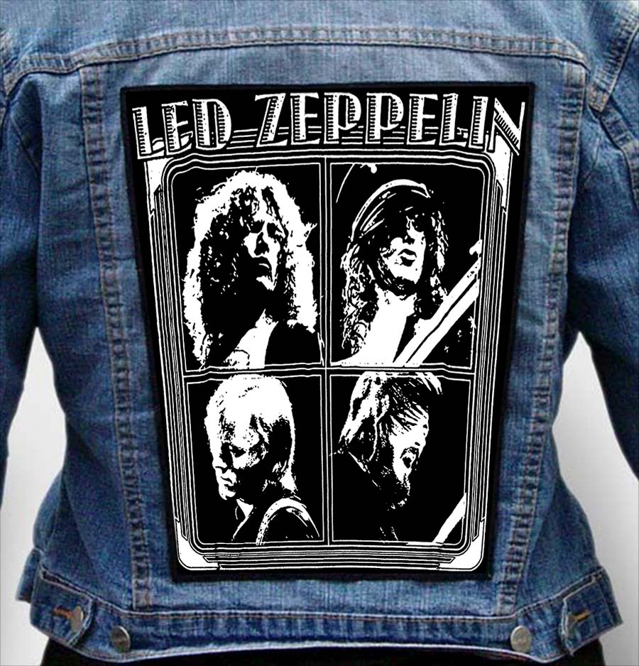 Led Zeppelin 6 - Photo Quality Printed Back Patch
