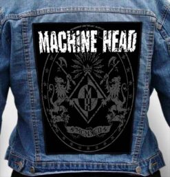 MACHINE HEAD 8 - Photo Quality Printed Back Patch
