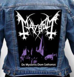 MAYHEM 1 - Photo Quality Printed Back Patch