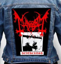 MAYHEM 4 - Photo Quality Printed Back Patch