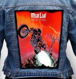 MEAT LOAF 1 - Photo Quality Printed Back Patch