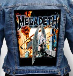 MEGADETH 11 - Photo Quality Printed Back Patch