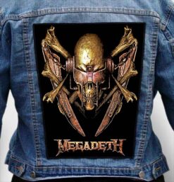 MEGADETH 15 - Photo Quality Printed Back Patch