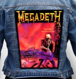 MEGADETH 16 - Photo Quality Printed Back Patch