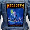 MEGADETH 17 - Photo Quality Printed Back Patch