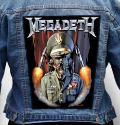 MEGADETH 20 - Photo Quality Printed Back Patch