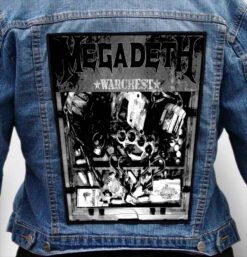 MEGADETH 22 - Photo Quality Printed Back Patch