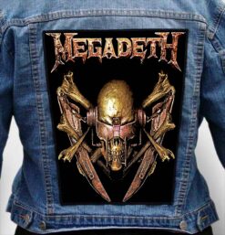 MEGADETH 8 - Photo Quality Printed Back Patch