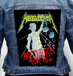 METALLICA 1 - Photo Quality Printed Back Patch