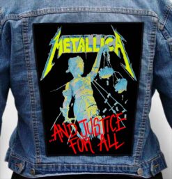 METALLICA 2 - Photo Quality Printed Back Patch