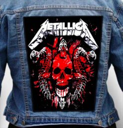 METALLICA 26 - Photo Quality Printed Back Patch