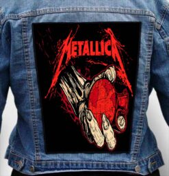 METALLICA 3 - Photo Quality Printed Back Patch