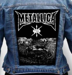 METALLICA 32 - Photo Quality Printed Back Patch
