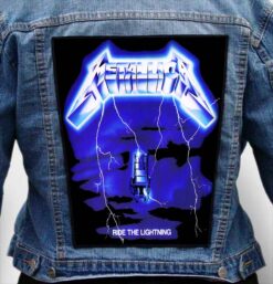 METALLICA 34 - Photo Quality Printed Back Patch