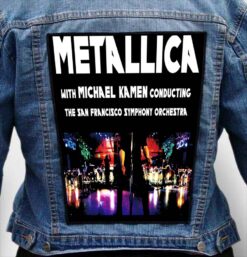 METALLICA 35 - Photo Quality Printed Back Patch
