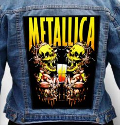 METALLICA 7 - Photo Quality Printed Back Patch