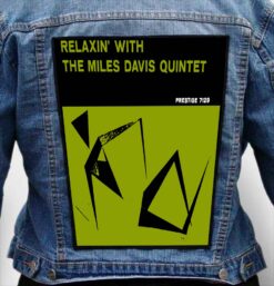 MILES DAVIS 2 - Photo Quality Printed Back Patch