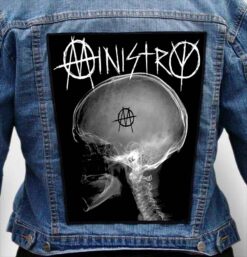 MINISTRY 1 - Photo Quality Printed Back Patch