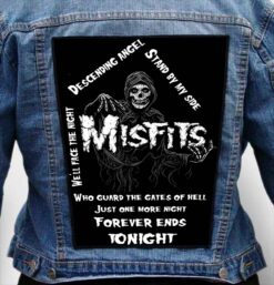 MISFITS 4 - Photo Quality Printed Back Patch