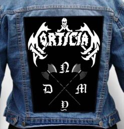 MORTICIAN 2 - Photo Quality Printed Back Patch