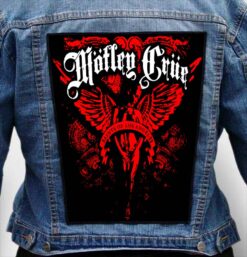 MOTLEY CRUE 1 - Photo Quality Printed Back Patch
