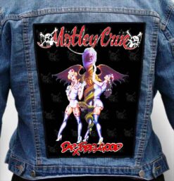 MOTLEY CRUE 5 - Photo Quality Printed Back Patch