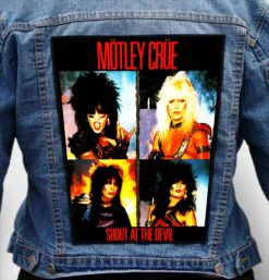 MOTLEY CRUE 7 - Photo Quality Printed Back Patch