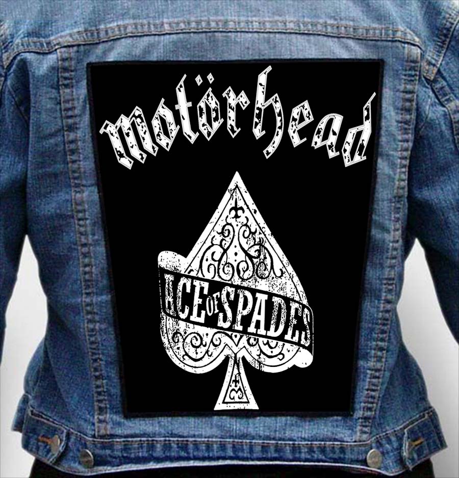 MOTORHEAD 1 - Photo Quality Printed Back Patch