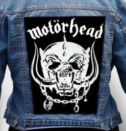 MOTORHEAD 14 - Photo Quality Printed Back Patch
