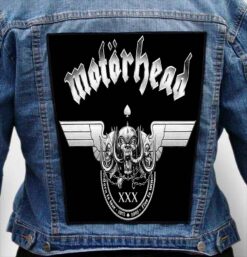 MOTORHEAD 16 - Photo Quality Printed Back Patch