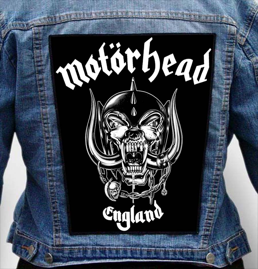 MOTORHEAD 17 - Photo Quality Printed Back Patch