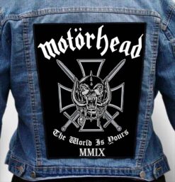 MOTORHEAD 20 - Photo Quality Printed Back Patch