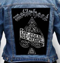 MOTORHEAD 3 - Photo Quality Printed Back Patch