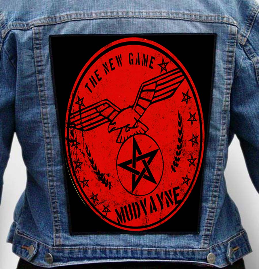 MUDVAYN 4 - Photo Quality Printed Back Patch